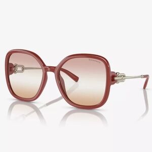 Tiffany & Co.  TF4202-U Sunglasses Oversized Hardware Link Luxury Designer #131